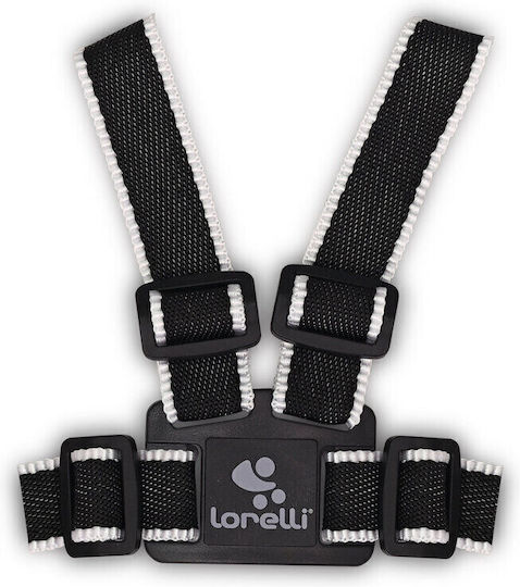 Lorelli Safety Harness με Ιμάντα Στήριξης για 6+ μηνών Γκρι