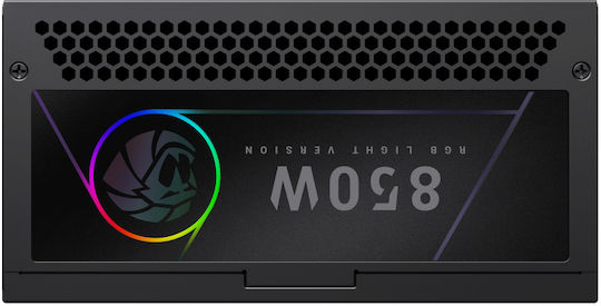 GameMax RGB 850G 850W Μαύρο Τροφοδοτικό Υπολογιστή Full Modular 80 Plus Gold