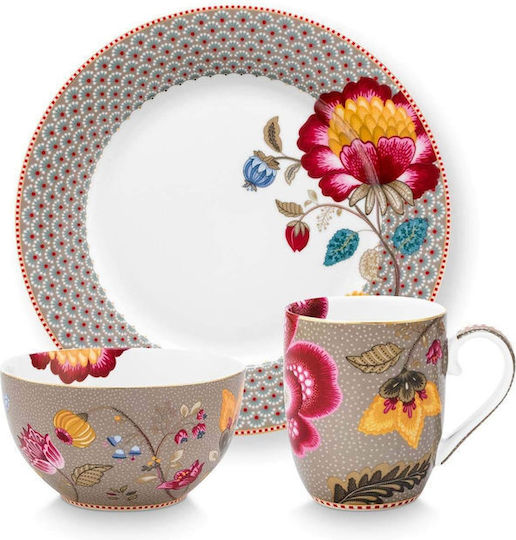 PiP Studio Multicolor Porțelan Set de Vase 20buc