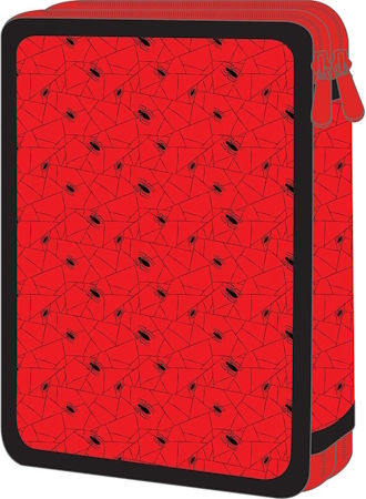 Penar Dublu Echipat 15x5x21cm Spiderman Roșu