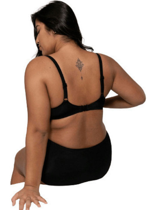 Opio Bikini Slip Ψηλόμεσο Μαύρο