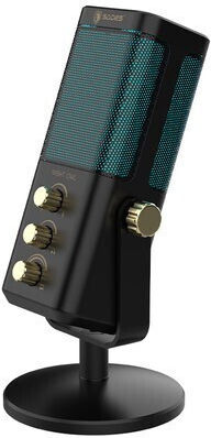 Sades Night Owl Dynamisches Mikrofon mit USB Typ-C Desktop, Schwanenhals
