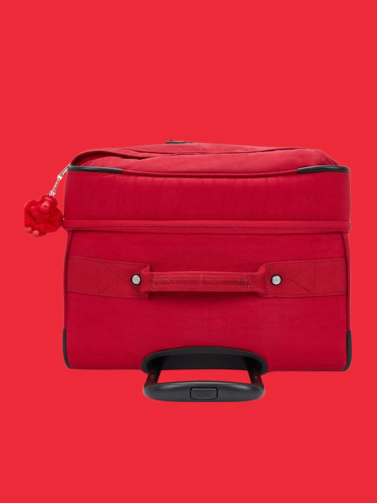 U.S. Polo Assn. Μεγάλη Βαλίτσα Ταξιδίου Ruby Red με 4 Ρόδες Ύψους 78εκ.