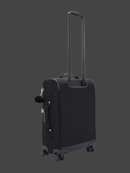 Kipling Medium Travel Suitcase Black Noir with 4 Wheels Height 60cm