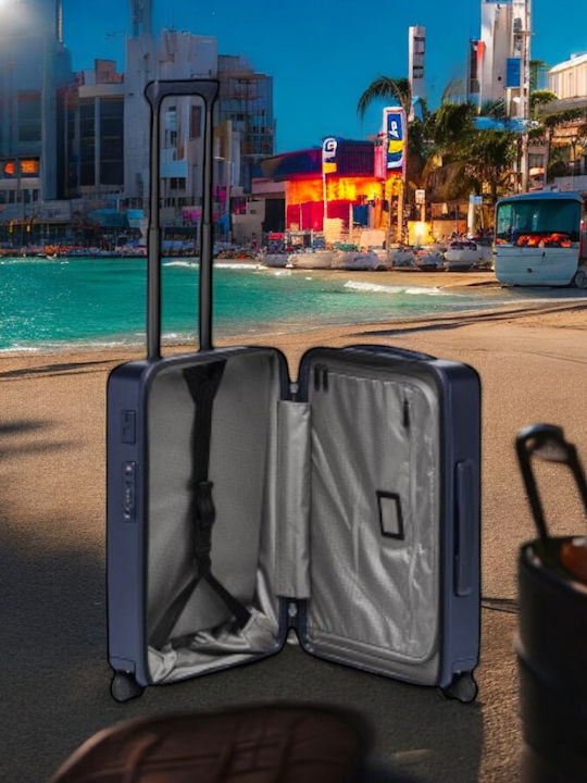 Porsche Design Roadster Cabin Hard Blue Suitcase With 4 Wheels Height 55cm
