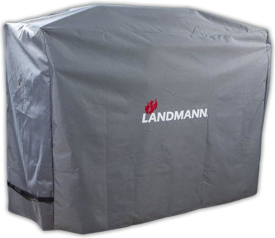 Landmann Κάλυμμα Ψησταριάς Γκρι από Πολυεστέρα με Προστασία UV 145x60x60εκ.