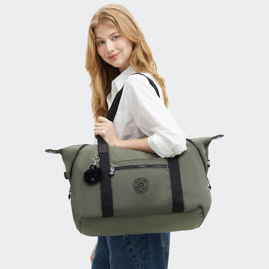 Kipling Reisetasche Grün Stoff L88xB20xH32cm