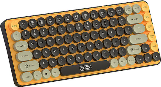 XO KB-12 Tastatură Wireless Bluetooth Engleză SUA Portocalie