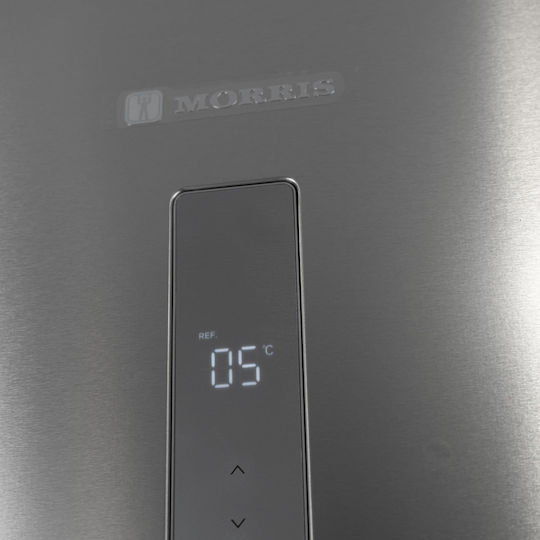 Morris Kühl-Gefrierkombination 330Es Total NoFrost H201xB59.5xT63.5cm. Inox T73330DBN