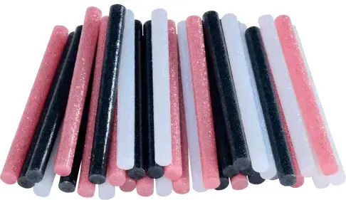 Rapid Κόλλα Glitter Λευκή Σετ 36τμχ