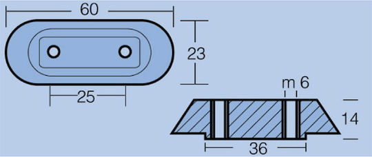 Анод Johnson 2-150 Hp