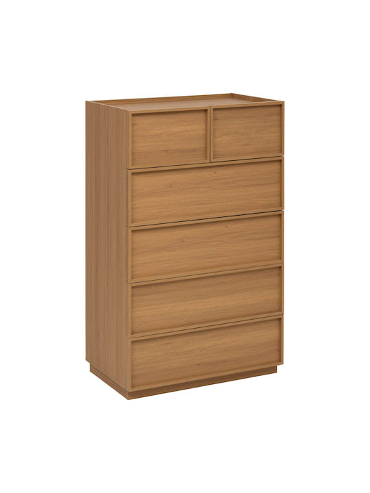 Kommode Schlafzimmer Holz 80x48x127cm
