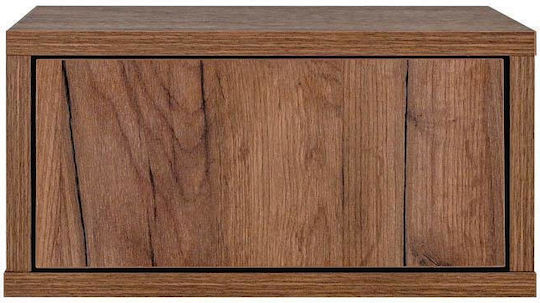 Bedside Table Arbor Wooden Brown 39x34x18cm
