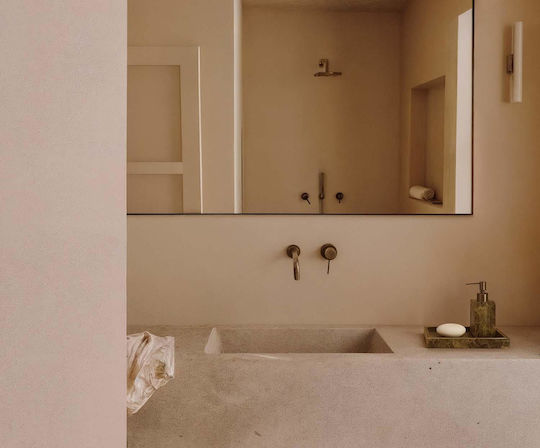 Andrea House Dispenser Κεραμικό Καφέ 160ml