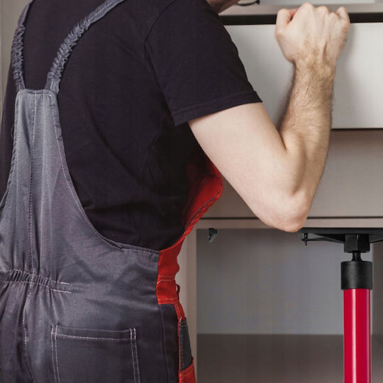 Telescopic Drywall Support Verke V86588 30 Kg 50 115 Cm