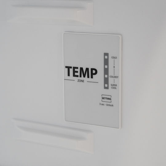 Morris Ψυγείο Δίπορτο 413lt Total NoFrost Υ172.3xΠ70xΒ70εκ. Inox T72413ETN
