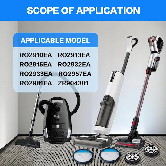 Filtru Hepa Aspirator cu Băț Compatibil cu Rowenta / Tefal