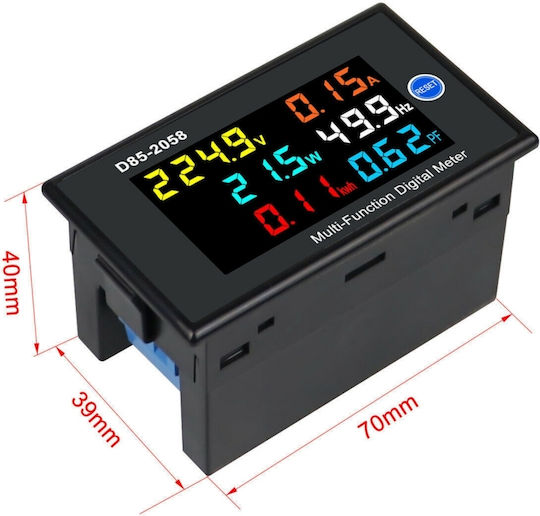 Sinotimer Voltmetru Panou Electric Digital Monofazic