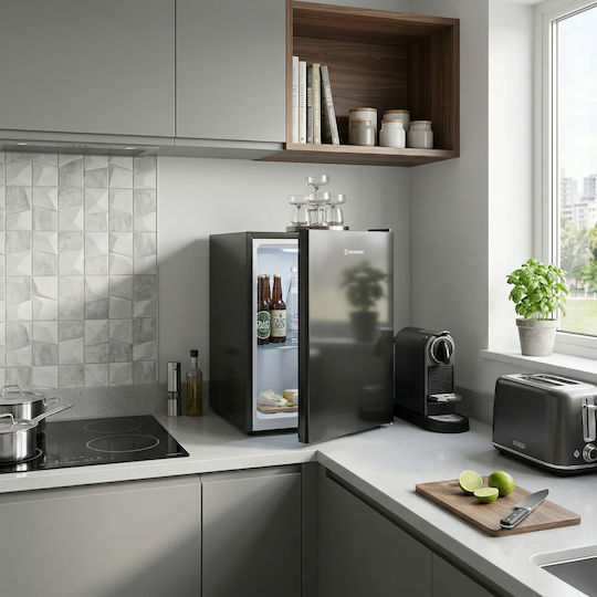 Morris Mini Bar 58lt Υ63.5xΠ47xΒ45εκ. Μαύρο B71071EGD