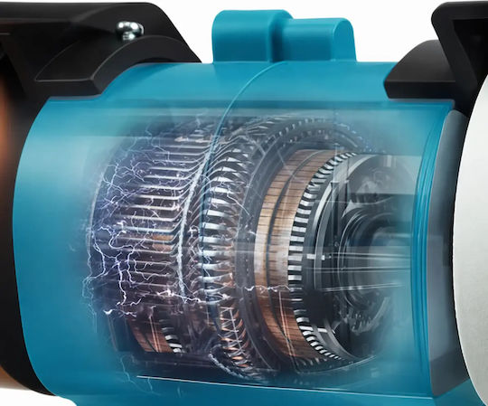 Polizor Dublu De Banc Zola Ascuțire Șlefuire 6000 Rpm 2 Baterii 3000 Mah Discuri Turcoaz 70 Mm