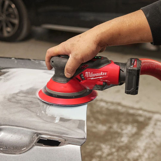 Milwaukee M12 FROS2.5-0 Eccentric Sander 150mm Battery 12V Solo with Speed Setting and Dust Suction System