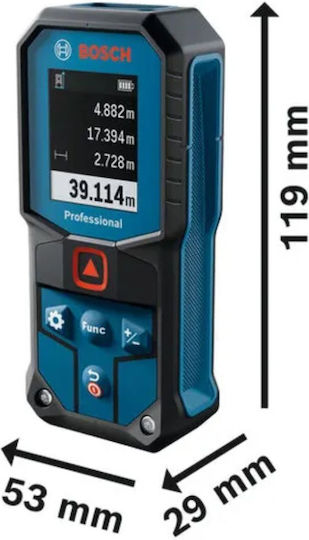 Bosch Laser Distance Meter GLM 40-31 Professional with Measuring Range 0.05m-40m