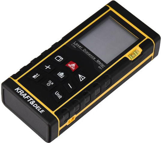 Kraft & Dele Μέτρο Laser KD10406 με Εύρος Μέτρησης 0.05m-60m