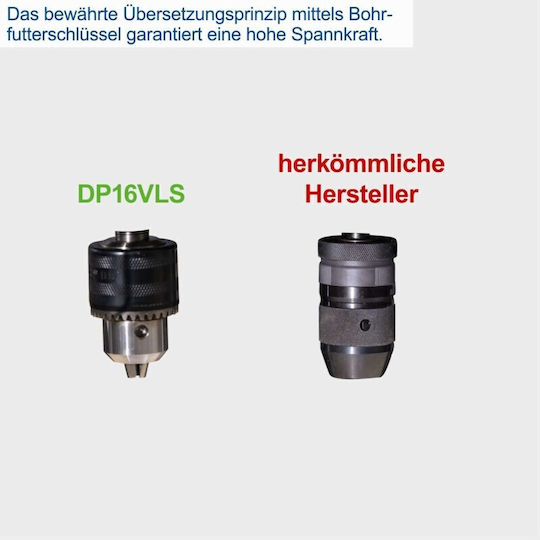 Scheppach Κολωνάτο Δράπανο 500W 16mm DP16VLS με Ισχύ 500Watt