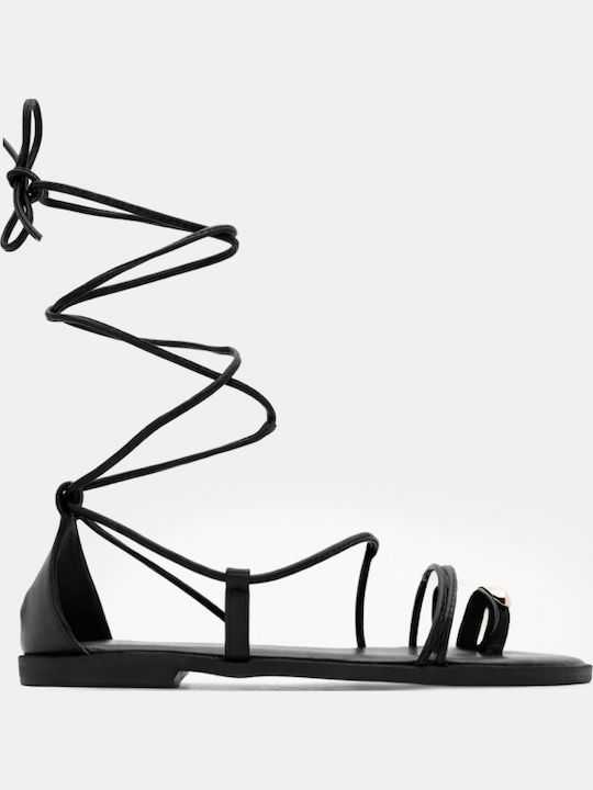 Sandale Casual Damă Negre