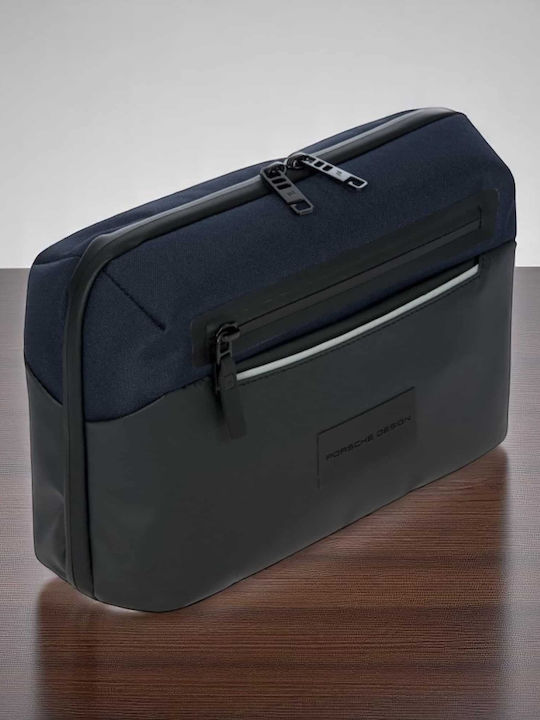 Herren Necessaire in Marineblau Farbe 27cm