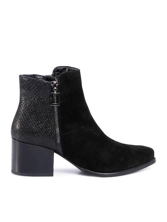 Damen Stiefeletten Schwarz