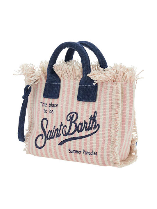 Fabric Women's Handbag Multicolour