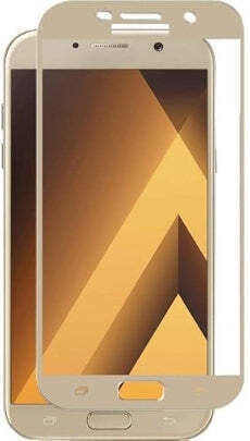 5D Full Face Tempered Glass Gold (Galaxy A5 2017)