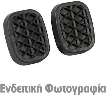 Lampa CP-22 Set Pedale Antiderapant Autoturism pentru Volvo din cauciuc Negre 2buc