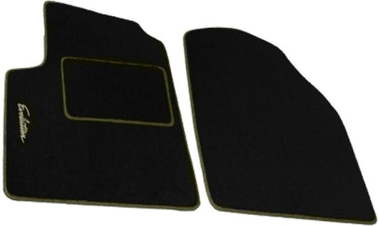 Carpower Σετ Μπροστινά και Πίσω Πατάκια Universal 4τμχ Μαύρα