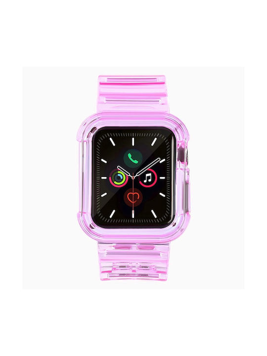 Silikon Band Armband Armband Hülle Licht Set Apple Watch 38mm Rote 5907769331824 Silikon Band Armband Armband Hülle Licht Set Apple Watch 38mm Rote 5907769331824