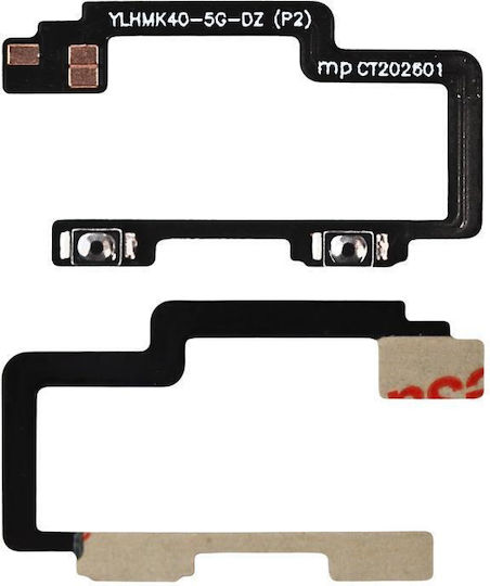 Cablu flexibil cu Butonul On / Off în culoarea Albastru pentru Xiaomi Mi 11i 5G, Poco F3 5G