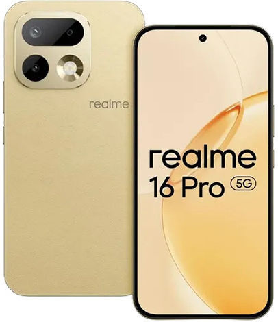 Realme 16 Pro+ 5G Dual SIM (8GB/256GB) Gold