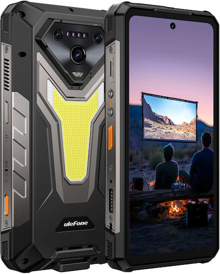 Ulefone Armor 34 Pro+ 5G Dual SIM (16GB/512GB) Robustes SmartPhone Pulse Schwarz