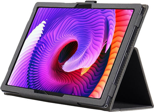Flip Cover Δερμάτινη Μαύρη (TCL Tab 10 Gen2)