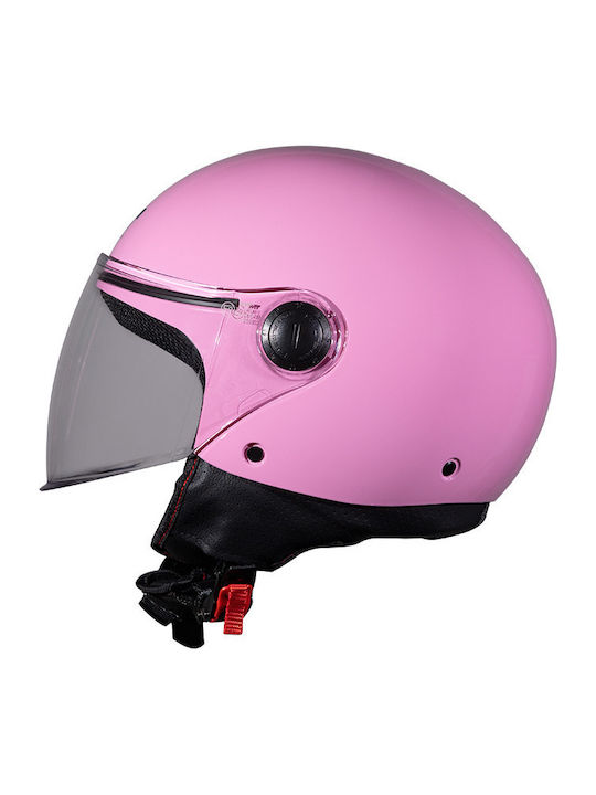 MT Street S Pure Z8 Pastell Pink Glanz Motorradhelm Jet ECE 22.06 950gr