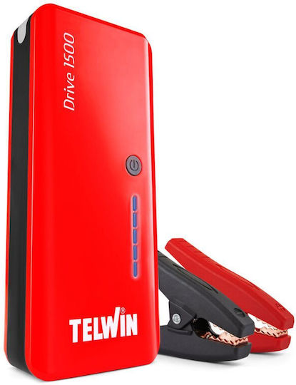 Telwin Tragbar Auto-Starthilfe 12000mAh mit USB / Power Bank,Powerbank 12V