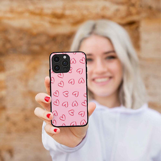 Sonique Heart Series Motorola Moto G56 5G Rosa Handyhülle