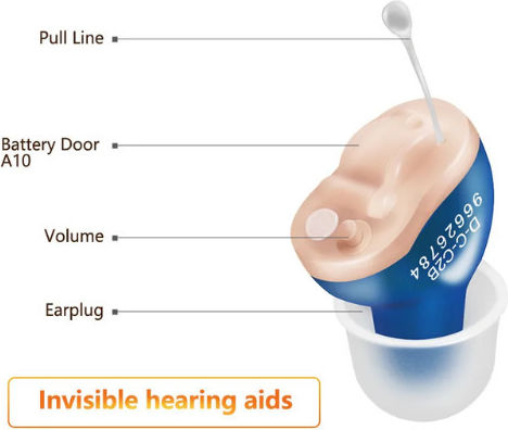 Laiwen T25 Digital Intra-Channel Hearing Aid for Left Ear 1801649