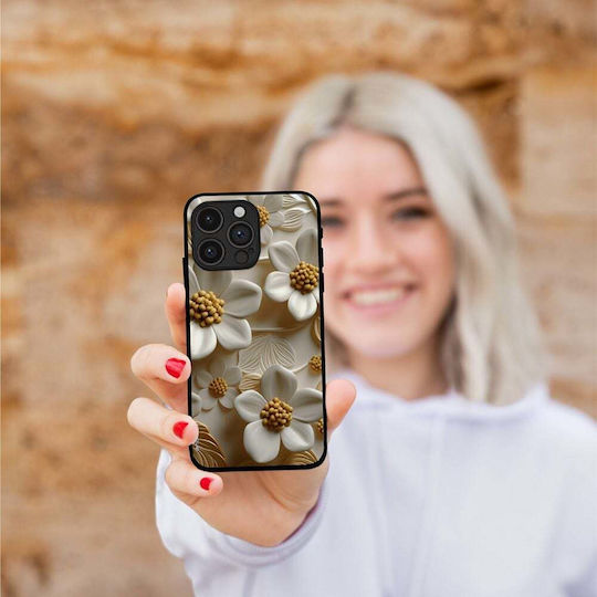 Sonique 3D Blumen Serie Realme 16 Pro Plus Weiße Handyhülle