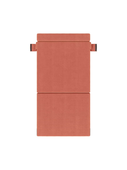 Doppelsitzer Sofa Bett Rotes Orange 190x100cm