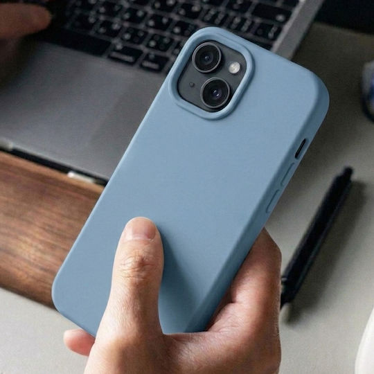 Rhinoshield Case Iphone 15 Plus Magsafe Soft Shockproof Solidx Series Blue
