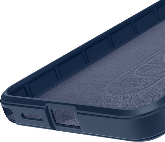 Amorus Case Galaxy S26 Ultra Soft Shockproof Compatible Qi Wireless Charging Night Blue