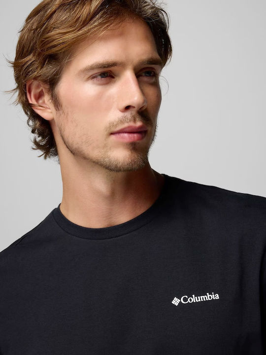 Herrenblusen Kurzarm T-Shirt Schwarz