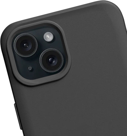RhinoShield Handyhülle iPhone 15 Plus Magsafe Weiche Stoßfeste Solidx Serie Schwarz